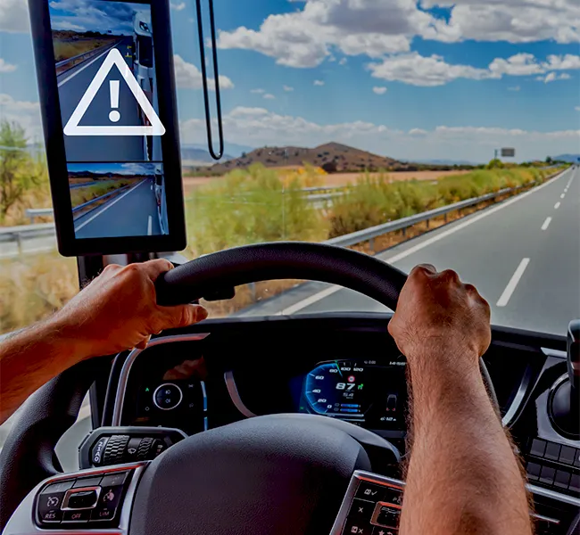 Kamera dasbor atau dashcam berteknologi AI untuk pemantauan driver